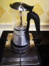 SIMELO德国施美乐摩卡壶双阀家用煮咖啡机不锈钢意式浓缩手冲咖啡壶套装 双阀摩卡壶240ML(4-6人份) 实拍图
