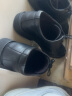 波图蕾斯男士镂空洞洞系带商务休闲皮鞋透气凉鞋男 9839 黑色(凉鞋) 42 实拍图