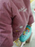 迪士尼（Disney）儿童罩衣秋冬防水反穿衣灯芯绒宝宝吃饭罩衣加厚围兜 笑脸蓝（2-4岁））90-110 晒单实拍图