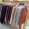 唐傲服装店中岛架落地展示架男女装童装双排货架铁艺双杠陈列侧挂衣架 带板150*50*135金色 官方标配 实拍图
