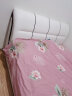 芝木轩床 双人床真皮床主卧 现代简约实木皮艺卧室家具 床+弹簧椰棕床垫 1.5m*2.0m储物气动床 带三抽 实拍图