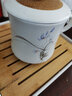 九楼阁 景德镇亚光陶瓷手绘茶杯 有手柄 带过滤男 女办公杯带盖380ml 兰花 不带礼盒 实拍图