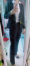 微羽轩小西装女职业装女装正装女套装修身西服外套女士工作服商务黑色西装 西装+裤（黑色2件套） XL（建议110-120斤以内） 晒单实拍图