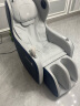 荣泰旗下摩摩哒按摩椅家用小型多功能全身按摩椅全身3D零重力电动按摩沙发SL导轨M500老人礼物 经典蓝 实拍图