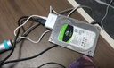 奥科美（AOKO） sata转usb3.0易驱线Type-c3.1 固态机械硬盘转接线带供电口连接线 AD203SW USB3.0速度 +12V电源 实拍图