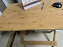 竹庭学生书桌折叠学习桌作业桌简易书桌写字桌升降桌 80平款折叠学习桌 实拍图