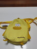 布兰奴  夏天可爱斜挎小包女小清新迷你学生软妹卡通小鸡包日系帆布包单肩手机包 黄色 实拍图