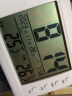 科士德（K KESHIDE） 室内温度计家用精准 高精度婴儿电子温湿度计挂台式湿度计温度表 【无夜光】609白色 实拍图