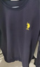 U.S. POLO ASSN.卫衣男春秋季新款圆领运动休闲服外套保罗男士t恤上衣服藏青XL 实拍图