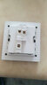 德雕（Dediao）开关插座面板套装86型家用暗装北欧灰色墙壁电源开关面板星空灰 白板（盖板） 实拍图