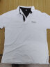 啄木鸟（TUCANO）短袖t恤男纯色polo打底衫商务时尚休闲百搭上衣男装白色3XL 实拍图