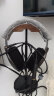 Drewchan 耳机支架通用头戴式耳机架电脑游戏竞技耳麦桌面实木挂架铝合金收纳架金属展架立式置物架 EJ4B黑色胡桃木耳机支架 晒单实拍图