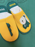 洁丽雅棉拖鞋冬季 儿童亲子款拖鞋女保暖防滑室内拖鞋男女童 大人款黄色 38-39 （适合37-38） 实拍图