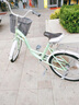 凤凰（Phoenix） 自行车女男式大中小学生青少年普通勤城市复古轻便代步复古单车 22寸花语【核心省力轴承】雏菊 实拍图