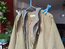 皮尔卡丹女士短外套春秋季女装休闲上衣加厚风衣2026新款工装风短外套 草绿色【有里布】 2XL （建议136-150斤） 实拍图