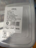 美煮妇冰箱食物收纳盒冷藏冷冻速冻专用保鲜盒食品级火锅食材冻肉分格盒 纯白 单件装 2L 实拍图