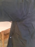 欣沁成人雨衣背包雨披长款全身防雨外套四合一背包拉链款 黑色XXL 实拍图