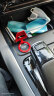 迪加伦 汽车一键启动按钮装饰贴点火开关保护盖超跑兰博基尼同款车内启动按键改装个性装饰盖 第二代-金属红 实拍图