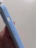 霆派 适用苹果15手机壳iPhone15ProMax新款液态硅胶亲肤超薄手感防摔防爆不沾指纹时尚男女款 远峰蓝 苹果15 实拍图