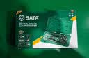 世达（SATA）09001汽修机修工具36件6.3mm套筒组套棘轮万向接头套筒扳手 (09001) 36件6.3MM系列套筒组套 实拍图
