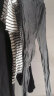 猫人（MiiOW）睡衣女夏春季套装纯棉质女士韩版休闲宽松短袖长裤可外穿家居服 条纹 XL( 建议120-140斤) 晒单实拍图