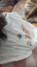 全棉时代婴儿隔汗巾纱布吸汗巾儿童宝宝纯棉垫背巾 小猫+小鹿+小鸟 3条/袋 实拍图