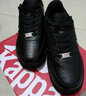 KAPPA男鞋板鞋男2025冬季新款小白鞋子男款情侣跑步鞋百搭休闲运动鞋 黑武士 37 (230mm) 实拍图