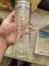 思宝（SIBAO） 思宝玻璃杯高山流水双层口杯隔热自然沉淀泡茶杯商务车载办公杯 3号(460ml) 实拍图