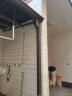 墅耐斯 pvc塑料天沟雨水槽屋檐导水槽别墅外墙方形雨水管7英寸棕色 双孔吊件（0.5米距离用1个） 实拍图