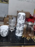 古笙记 釉下彩景德镇青花陶瓷茶杯大容量品茗杯家用水杯子青花瓷粉彩缠枝莲粉彩珐琅彩大号中式单个主人杯 俊秀山川茶杯（1个） 实拍图
