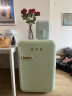 哈士奇(HCK)复古小冰箱107升单门家用租房独立冷藏冷冻节能母婴冰箱储奶阴凉柜小型BC-130PGC浅绿 晒单实拍图