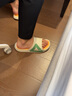 匹克态极拖鞋男鞋夏季外穿运动拖鞋篮球防滑凉拖女款户外沙滩鞋涉水鞋 【男款】撞色-米白/果绿 43 实拍图