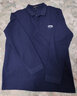 JEEP SPIRIT吉普长袖T恤男春秋季男装翻领打底衫韩版上衣服 藏青色 3XL  实拍图