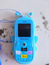 皓轩【 4G全网通儿童手机】电信迷你超小袖珍个性中小学生专用可爱男女生备用按键直板戒网瘾无游戏 蓝色移动版 实拍图