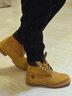 添柏岚（Timberland）踢不烂大黄靴男户外休闲经典牛皮防水马丁靴 10061 小麦色 8/41.5 实拍图