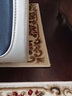 致尚美学加厚高密度欧美式地垫门垫入户脚垫厨房玄关浴室吸水防滑垫家用 金枝玉叶 驼色 0.6m*0.9m 实拍图