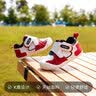 卡特兔宝宝学步鞋小K盾秋季男童婴儿鞋儿童鞋1-3岁软底女童机能鞋 资深红-皮面 22 内长13.5cm 脚长12.5-13.0 实拍图