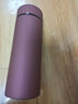 富光保温杯大容量男女茶杯商务真空304不锈钢便携水杯刻字定制logo 紫红磨砂340ml 实拍图
