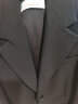 朗姿羊毛时尚流行气质高级感设计感洋气职业西装外套冬季新款 黑色 M 晒单实拍图