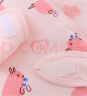 童泰春季新生婴儿宝宝床品夹棉小抱被外出防风保暖抱毯盖毯 粉色 80x80cm 晒单实拍图