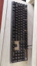 惠普（HP） 键盘机械手感键盘鼠标套装有线电竞游戏背光吃鸡笔记本台式电脑外设办公朋克网吧三件套 金属黑-蓝光 晒单实拍图