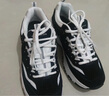 斯凯奇（Skechers）女鞋夏季小白鞋蕾丝休闲运动熊猫鞋黑色增高厚底老爹鞋 黑色/白色/BKW 35.5 尺码偏大，建议选小半码 实拍图