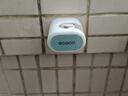 ecoco意可可卫生间拖把夹免打孔扫把挂架无痕挂钩强力粘钩浴室置物架 侧挂北欧蓝- 1个 实拍图