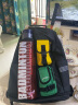 李宁（LI-NING）羽毛球包3支装多功能运动休闲潮流时尚双肩背包 ABSQ382-1黑绿黄 实拍图