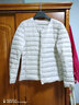 雅鹿羽绒服女轻薄短上衣2025秋冬季新款女士轻便外穿内胆保暖羽绒外套 浅灰色 2XL 【125-140斤】 实拍图