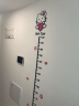 东久卡通身高贴3d立体亚克力儿童房幼儿园墙壁装饰贴画宝宝身高墙贴纸 照片KT身高 大 实拍图