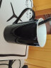 锦顺鑫荣十二星座创意个性杯子陶瓷马克杯带盖勺家用喝水杯子办公茶杯情侣 黑色天秤(带盖勺) 401-500ml 实拍图