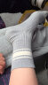 京东京造儿童袜男童短筒棉袜仿双针罗纹中高筒袜休闲运动袜男童20-22CM 实拍图