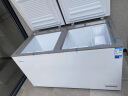 美的（Midea）423升 大容量商用家用冰柜 五面制冷囤货大冷柜 电子控温冷藏冷冻转换卧式冰箱 BD/BC-423DKEM(E)  实拍图