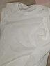 美罗邦（Meloban）100%纯棉长袖t恤男薄款宽松秋衣春秋季纯色打底衫大码上衣服男装 白色【100%纯棉】 5XL【建议190-210斤】 实拍图